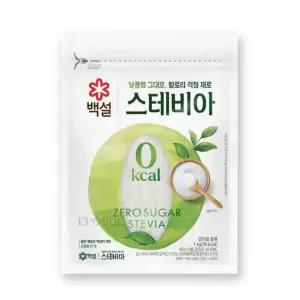 백설 스테비아 1kg, 2개