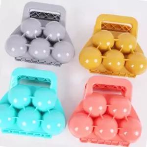 5볼 눈뭉치 제조기 눈사람 스노우볼메이커 만들기 눈싸움 눈집게 오리눈사람집게 오리눈집게 러버덕