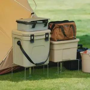 스텐레스 멀티 스탠드 쿨러받침대 난로 a230아이스박스받침 다용도받침 캠