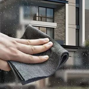 다용도 행주 물자국 안남는 얼룩 유리청소용 두꺼운 하이테크 수건 세차 요술 타월 닦는