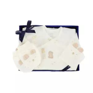 [롯데백화점]압소바 압소바 새싹곰 오가닉 배냇저고리(손싸개) A1A10121-A1A11209-G