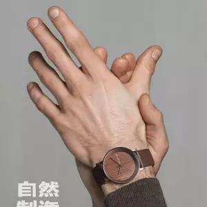 나무손목시계 원목 선물 빈티지 나무 수제 여자 라운드 엔틱