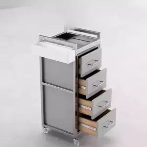 원목 커트 트레이 검정색 츄레이 가위 미용실 정리대