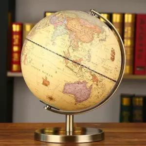 엔틱 지구본 세계지도 중형 대형 거실 소품 골드 레트로 선물 빈티지
