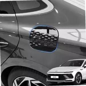 주유구 몰딩 쏘나타 튜닝 커버 블랙