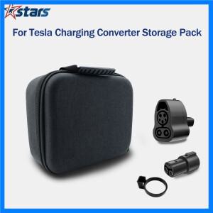 테슬라 CCS1 J1772 충전기 어댑터 보관 가방 전기 자동차 충전 액세서리 방수 편리한 여행 케이스