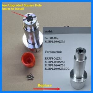 Smartmi ZRFFSO1ZM ZLBPLDS03ZM ZLBPLDS04ZM ZLBPLDS05ZM/DG 팬 헤드 수리 액세서리에 적합 알루미늄 합금