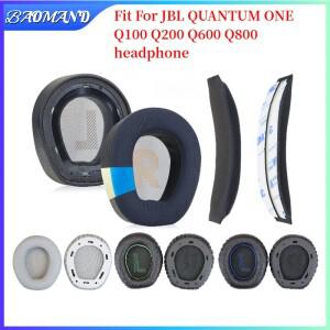 [호환품]JBL 호환 QUANTUM ONE Q100 헤드셋 헤드폰 가죽 슬리브 이어폰 귀마개용 교체용 이어패드