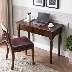 콘솔데스크 원목 화장대 뷰로 피아노책상 콘솔