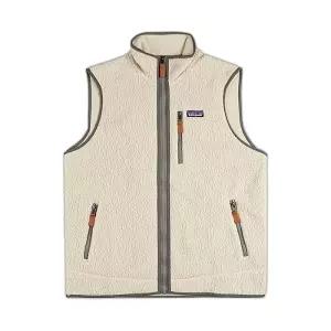 [파타고니아] 남성 레트로 파일 플리스 조끼 펠리칸 22821 PLCN