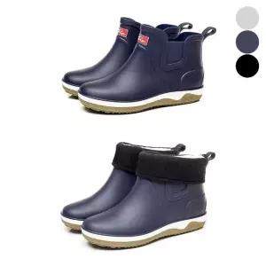 방한장화 남성 기모 안감 겨울 방수부츠 3컬러 (WFJ7307)