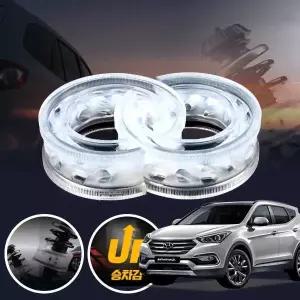 싼타페DM(12~17) 프리미엄 파워 투명 우레탄 완충기 좌우세트