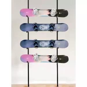 스노우보드 스키 장비 디스플레이 랙 보드 거치대 선반 보관