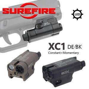 전술 Surefire XC1 X300 LED 손전등 금속 권총 총 미니 스카우트 토치 G17 G19 Airsoft 무기 라이트 Lanter