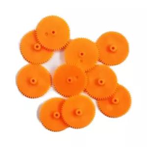 과학 만들기 부품 원형 톱니 기어 26mm 10개 숙제 일