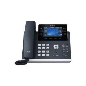 [미국배송] YEALINK T46U IP PHONE 16개의 VOIP 계정. 4.3인치 컬러 디스플레이. 듀얼 USB 2.0 포트 기가비트 이더넷 802.3AF POE 전원 어댑터 미포함 (SIP-T46U)