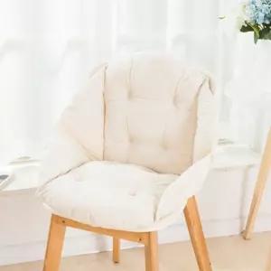 푹신한 등받이 의자 쿠션 의자방석 등쿠션 등방석 허리 방석 쿠션