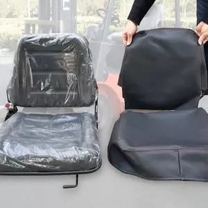 지게차 시트 커버 덮개 굴삭기 중장비 의자커버 교체