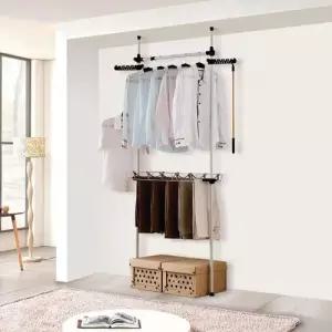 1단행거 1단바지걸이 행거 고정식옷걸이 502행거 W4CE326