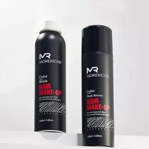 흰머리 새치 커버 뿌리는 흑채 스프레이 130ml 뿌리는흑채 정수리흑채