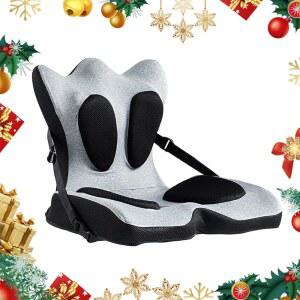 CAROCC 인체공학적 등받이 및 시트 쿠션, 탈착식 커버가 있는 허리 지지대, 자세 , 홈 오피스 의자 에일리언