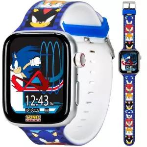 Sonic The Hedgehog 스마트워치 - 블루투스 통화 메시지 카메라 음악 건강에 도움 트래커 피트니스 활동 앱