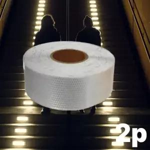 고휘도 반사 테이프 20cm 벌집 차량용 백색 반사 테이프 도로 필름