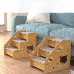 고양이계단 반려견 강아지 3단 소파 침대 펫스텝