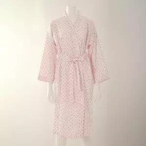 [비너스](타임스퀘어점패션관)실크필 별달무늬 여성 로브가운VGN3815A