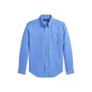 폴로 랄프 로렌 브랜드관 키즈 남아 8-18세 리넨 셔츠(CWPOWOVY6820545430) 840354
