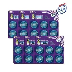 하픽 청크린 드롭 변기세정제 6개입 x6개