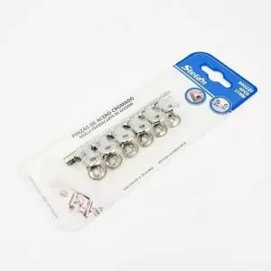 사무용집게 스텔란 스틸 서류 집게 초소형 31mm (6PCS) (WFK9ZPD)