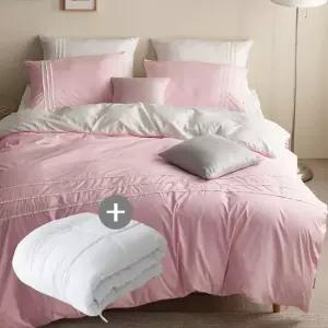 에스데코 LEO마이크로100프로 진드기방지 이불매카솜세트SS핑크