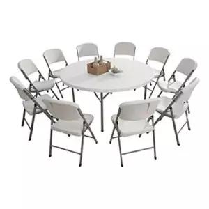 브로몰딩 1견고한500 원형테이블 행사 야외 이동식 레저용