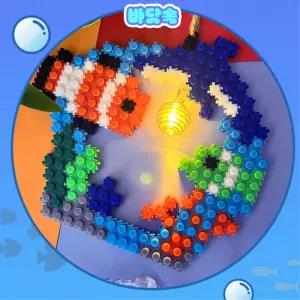 어린이집 유치원 문화센터 디폼블럭 여름리스만들기 창의융합 학습능력