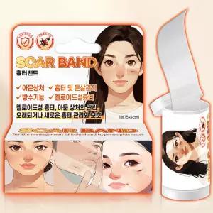스카밴드 고밀착 상처 흉터 의료용 밴드 켈로이드 아문 상처관리 무독성 방수시트