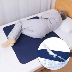 (옵션 대 90X150)노인 소변 매트 요양원 요실금 시니어 미끄럼방지 방수 90X150