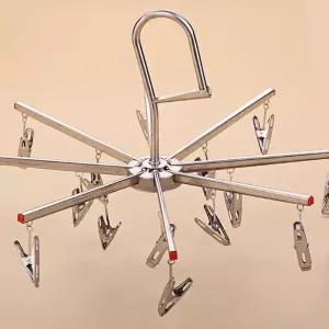 스텐 빨래집게 양말 걸이 문어발 속옷 건조대 양말속옷걸이