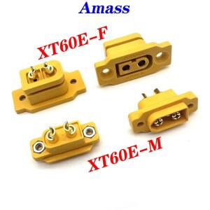 XT60E-M/F 모델 비행기 배터리 금도금 30A 고전류 안전 남성 여성 플러그 커넥터