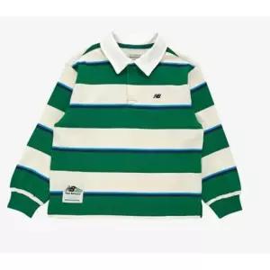 뉴발란스 키즈 카라 스트라이프 티 BB NK9BF3206U 40 50