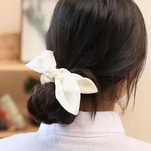 [하프클럽/셀러허브_여성트랜드패션]헤어슈슈 로맨틱 엔젤슈슈 머리끈 아