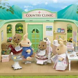 실바니안 피규어 의사세트 치과 장난감 패밀리 인형efg297