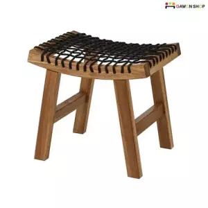 이케아 STACKHOLMEN 편조 패턴의 야외스툴