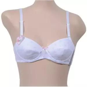 고급면소재 주니어 노몰드 와이어 A컵 브라 WFIPU90