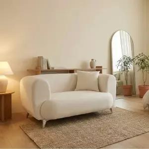 [신세계라이브쇼핑]동서가구 마린 아쿠아텍스 패브릭 2인용 소파 DF927823