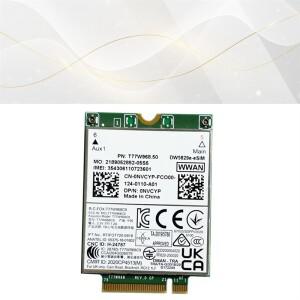 B68C T77W968.50 Dw5829e-ESIM M.2 4G 모뎀 Cat9 450Mbps TDD-LTE Dell 7320 노트북