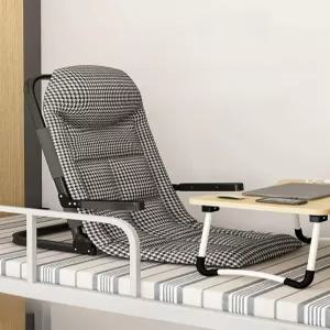 침대위 좌식 의자 바닥 앉는 접이식 등받이 각도조절 쿠션 노트북