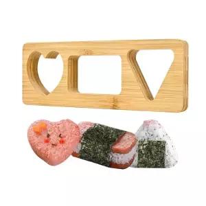 오니기리 삼각김밥틀 하트틀 직사각틀 3구 주먹밥틀 세트 Q409