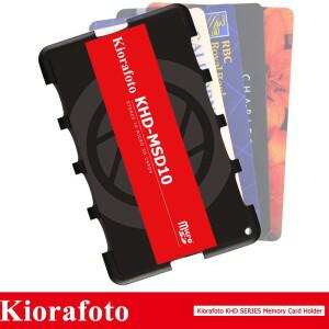 [호환품]Kiorafoto 카메라 액세서리 메모리 카드 홀더 SD 마이크로 TF 프로텍터 캐논 호환 1300d 니콘 D530