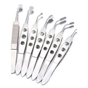 스퀴징 포셉 핀셋 압출기 눈기름 눈꺼풀 짜기 도구 피지